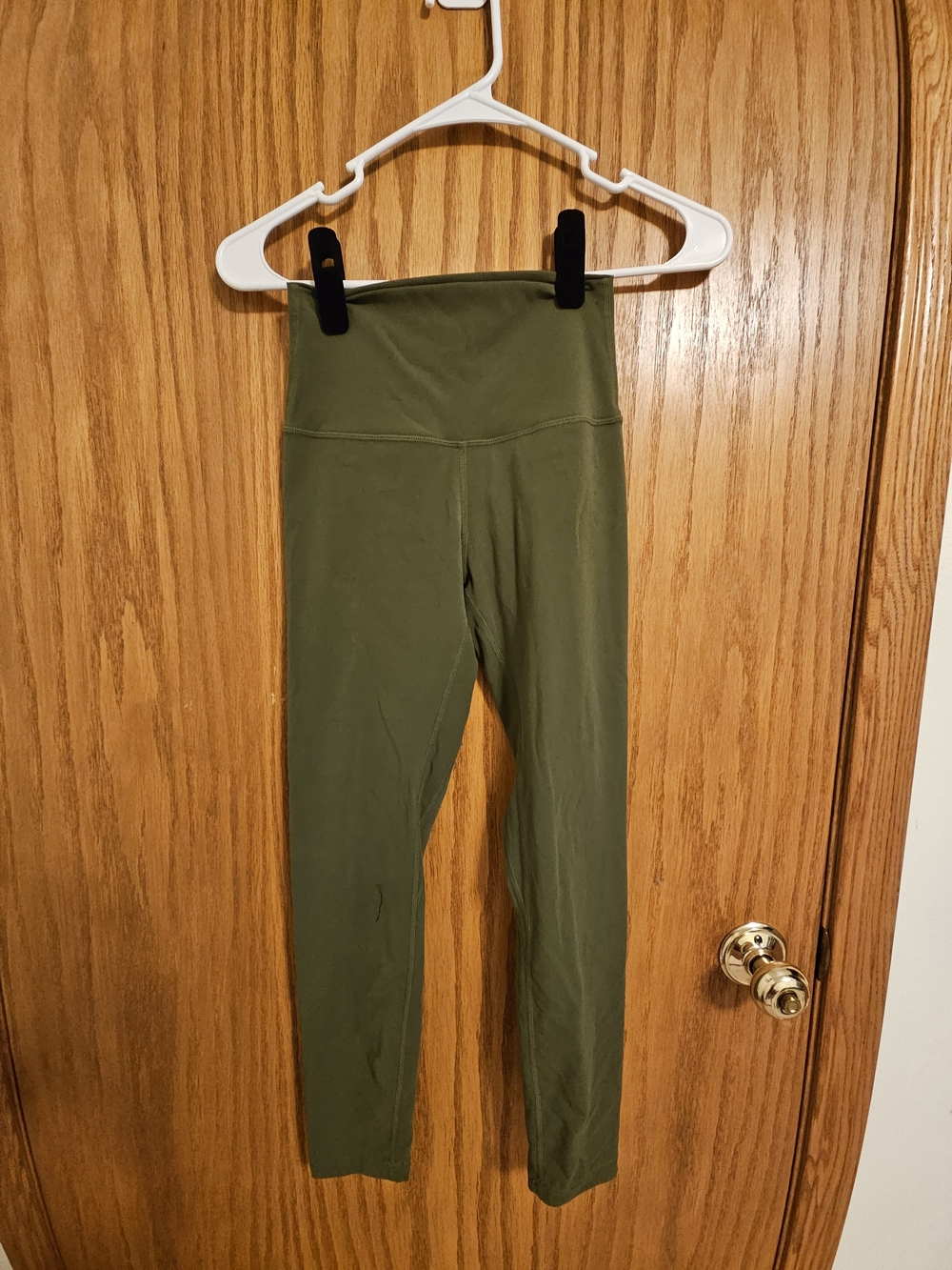 Born Primitive Mid-Waist Olive Green Leggings